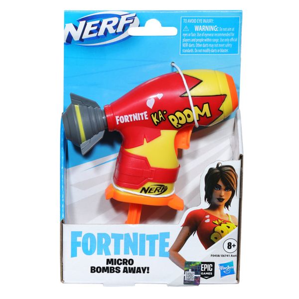 Nerf Fortnite Micro Bombs Away! Foam Dart Blaster