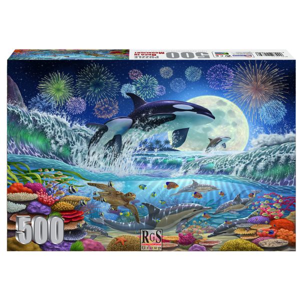 RGS Group Orca in Moonlight 500 Piece Jigsaw Puzzle