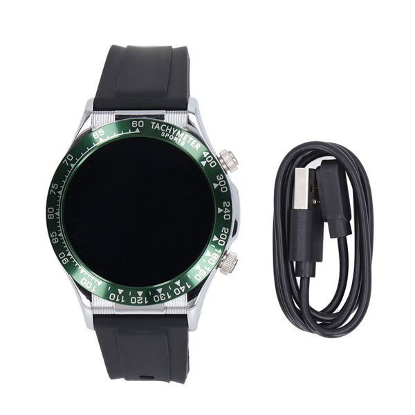 Smartwatch Fitness Silver-Green