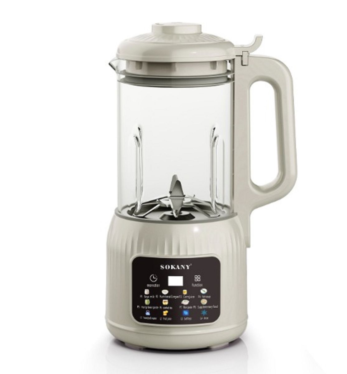 Sokany Electric Automatic Food Processors Blenders Soy Milk Maker 1.5L