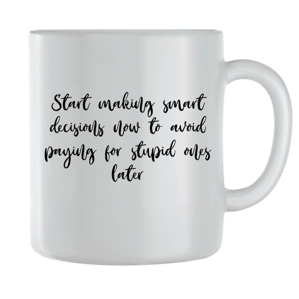 Smart Coffee Mugs for Men Women Motivational Sayings Graphic Cups Gift 247