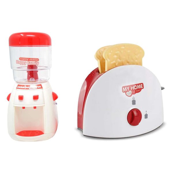 Kids Toy Toaster And Water Dispenser