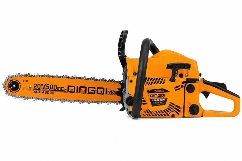DINGQI ART45020 52cc Petrol Chainsaw 20 Inch - 500mm - 2.4kW