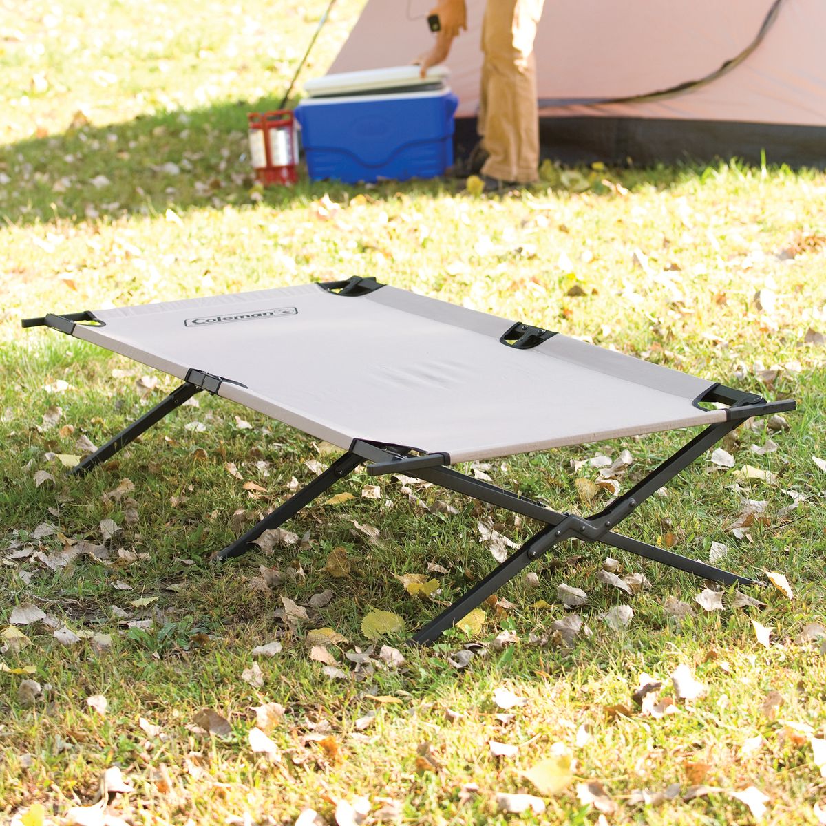 Coleman Trailhead Cot II Stretcher, Folding Bed, Steel Frame