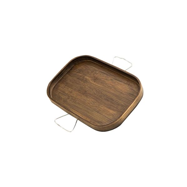 Clip On Wooden Sofa Serving Tray - 33 x 22cm