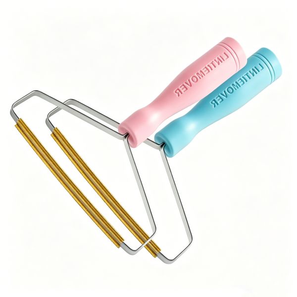 2-Piece Set of Easy Pet Hair and Debris Removal Tools - Safe, Efficient