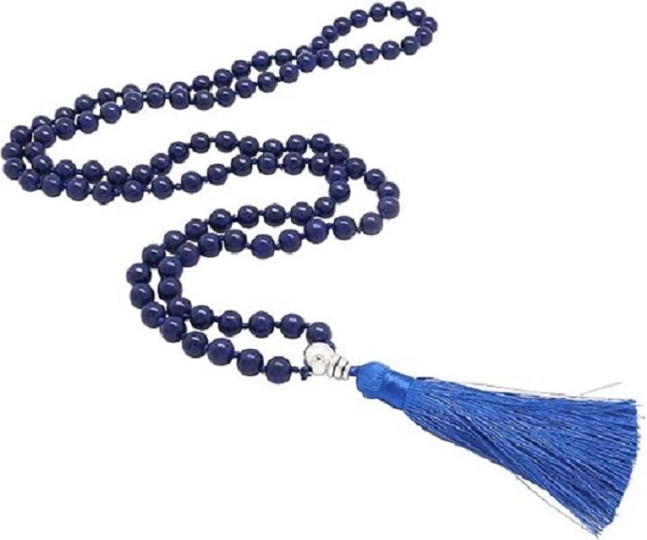 108 Boho Necklaces Meditation Prayer Beads for Women Men Gem Stones Hand
