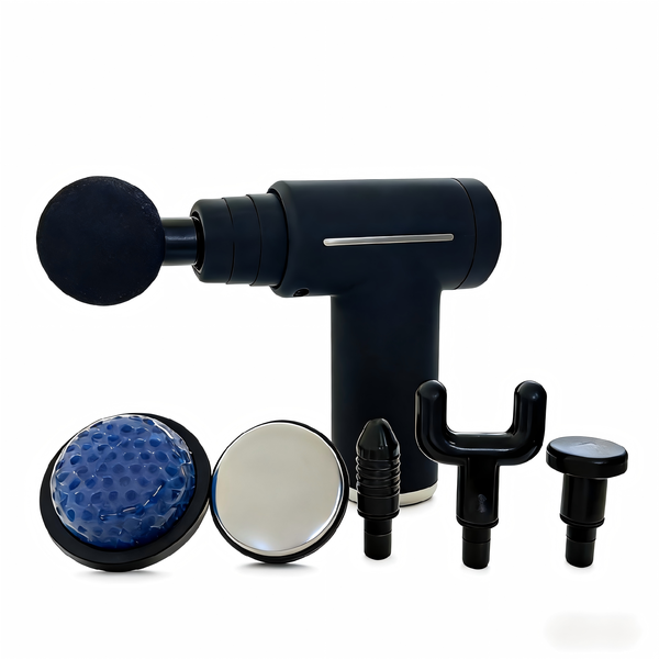 Hot and Cold Deep Tissue Massage Gun - 6 Head Percussion Muscle Massager