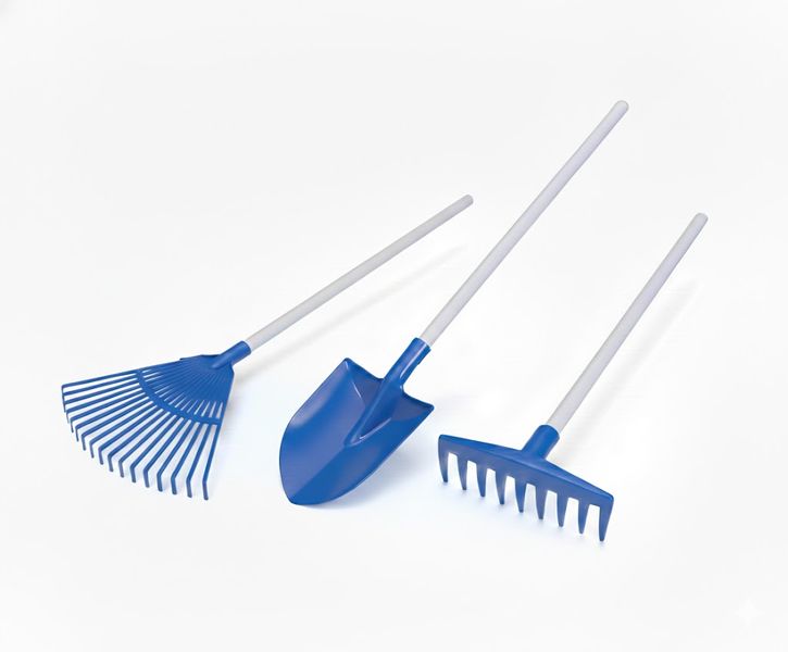 Kids Outdoor Garden Set - Fun Garden Play Toy for Children - Orange