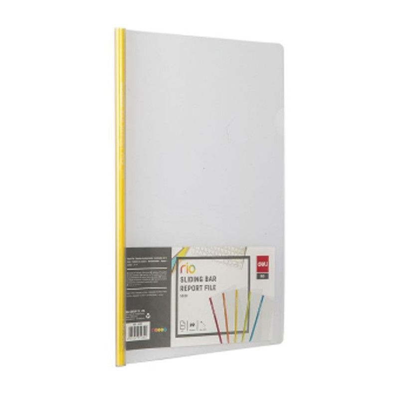 Deli - Yellow Slide Binder, 200 Micron, 5 Pieces - 1 Pack | Shop Today ...