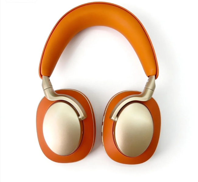 Metal Finish Hook-Style Bluetooth Over-Ear Headset