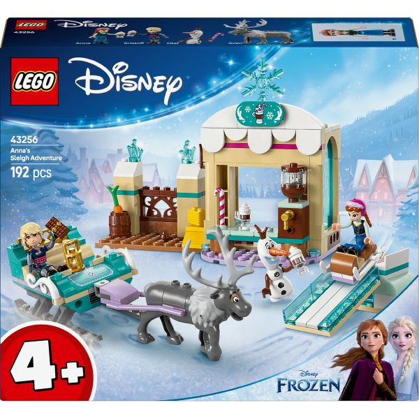 LEGO® Disney Frozen Anna’s Sleigh Adventure Buildable Model Toy Kit 43256