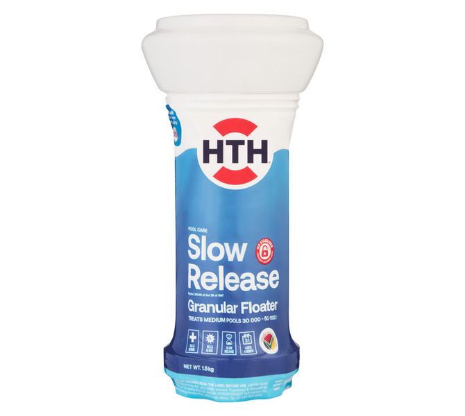 Slow Release Granular Floater 1.5 kg - Non-Stabilised Chlorine Pool