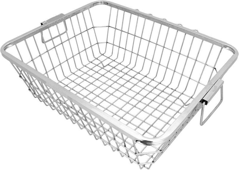 Sulfar Stainless Steel Utensil/Dish Drainer/Bartan Tokra/Kitchen Organizer