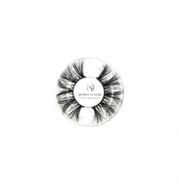 Quirky Lustre: 3D Mink Eyelashes - Glam