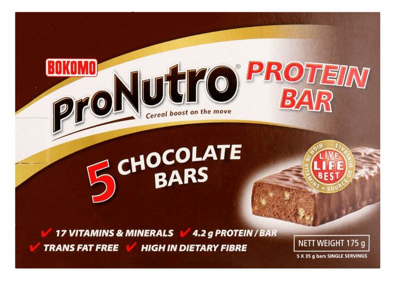 ProNutro Chocolate Cereal Bar 5 x 35g