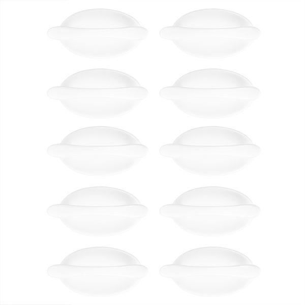 10-Piece Self-Stick Door Pulls for Home Office and Wardrobes