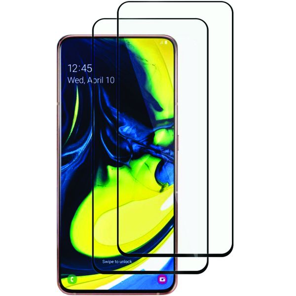 9D Tempered Glass Screen Protector Guard for Galaxy A04e PACK OF 2