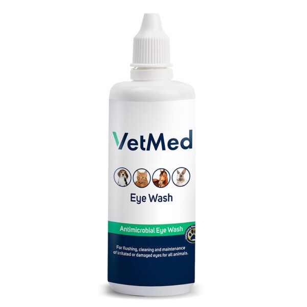 Vetmed Antimicrobial Eye Wash 100ml