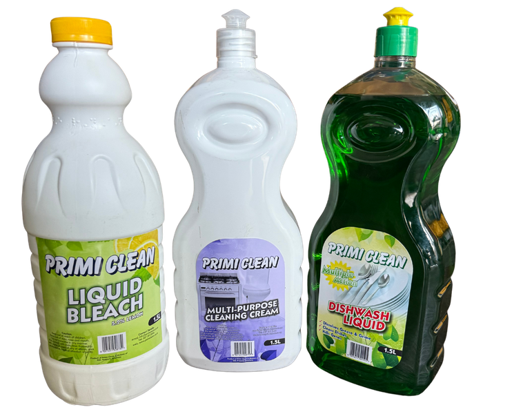 Cleaning Detergents 1,5 litres Combo