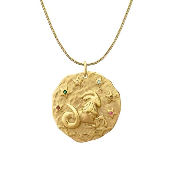 Capricorn Sign - Constellation Pendant Necklaces