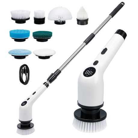 Rechargable 8 in 1 Multifunctional Cleaning Brush Electric Cleaning Brush Image