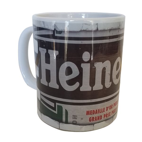 Vintage `Bar Beer` Coffee Mug - Heineken