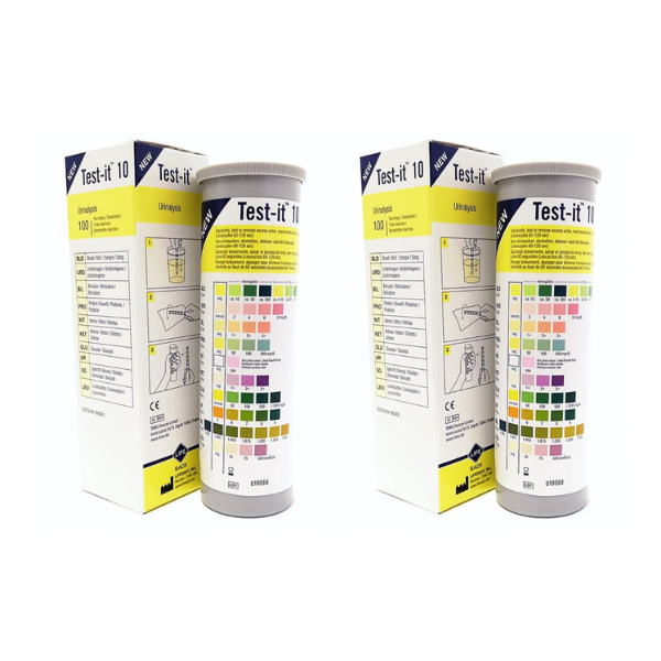 Test-it 10 - Full Panel Urine Test Strips - 2 x 100 Test Strips