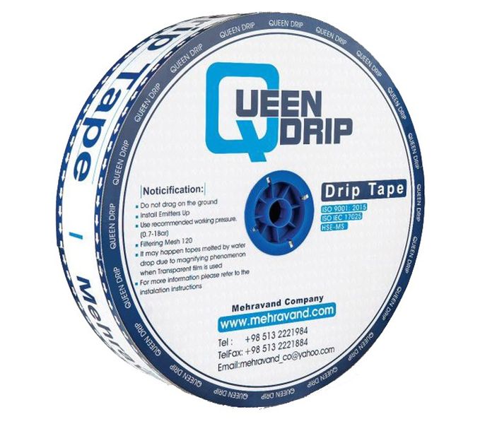 Drip Tape Size: 16 mm, Th: 200 mic, Q:1.6 l/h, Dis:20 cm (1000 m)