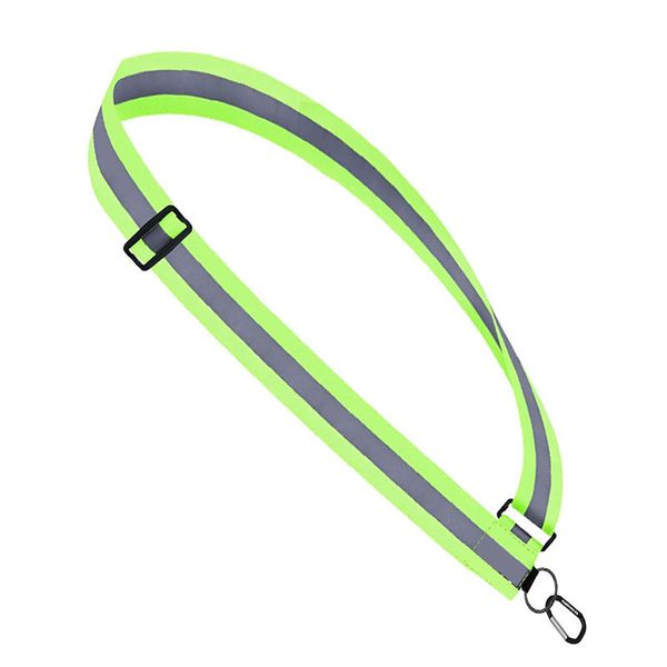 Reflective Adjustable Safety Belt for Running, Cycling, and Walking