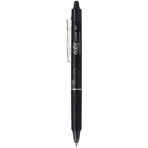 Pilot Frixion Rollerball Clicker Retractable 0.7mm Black