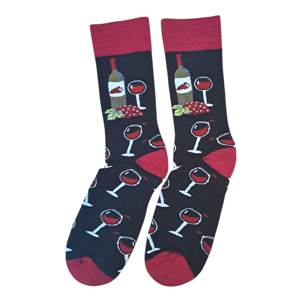 Wine Lover Socks - Size 7-11