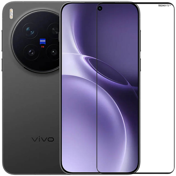 TechByte Tempered Glass Screen Protector Compatible with Vivo X300 Pro 5G
