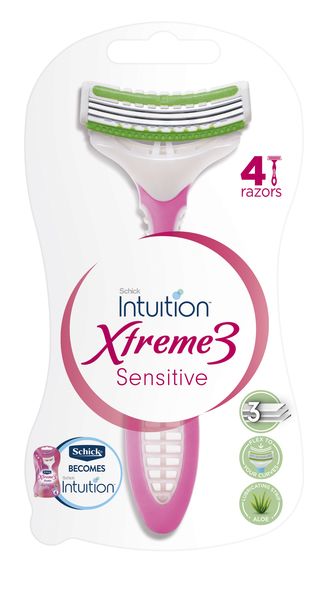 Schick Xtreme 3 Women's Sensitive Disposable Razors - 4 Pack