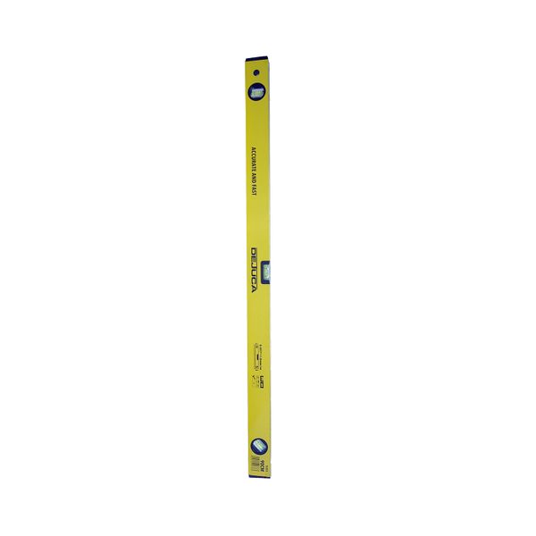 Dejuca - Spirit Level - Aluminum - 3 Vial - 1.5mm - 900mm - 4 Pack