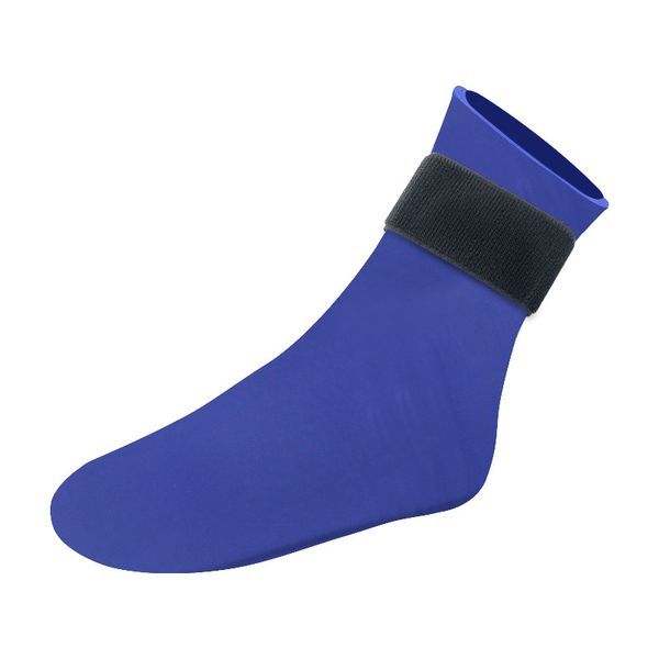 Dark Blue Solid Gel Elastic Foot Care Pain Relief Foot Socks