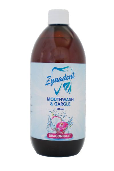 Zynadent Antiseptic Mouth Wash - Dragon Fruit - 500ML