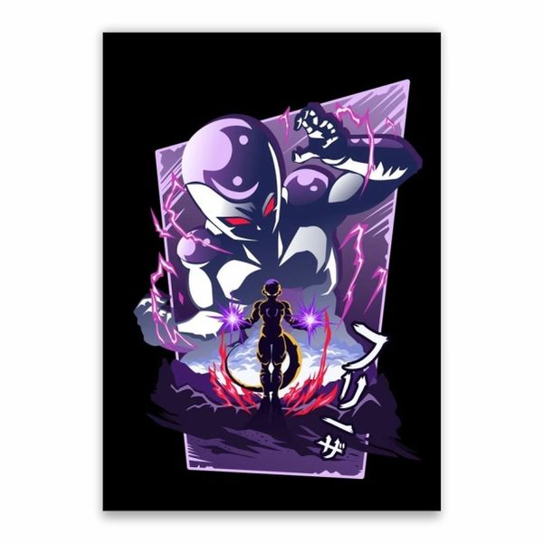 Frieza Purple And Black Poster - A1