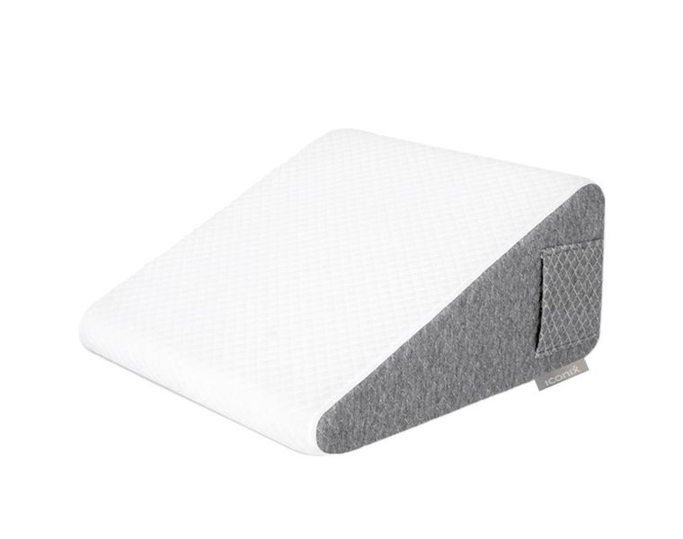 Iconix Memory Foam Orthopedic Back &amp; Leg Support Wedge Pillow