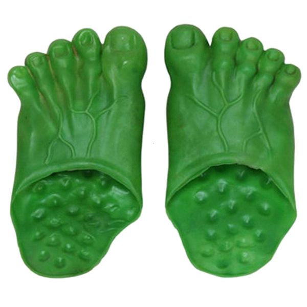 Toy Cosplay Silicone Giant Bare Feet Costume Slippers - 28cm