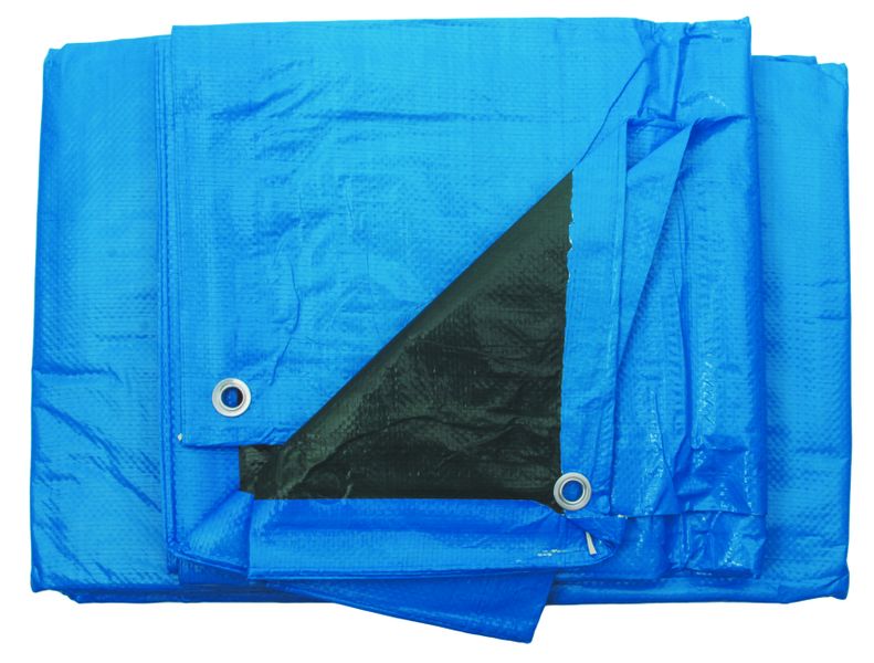 Heavy Duty Tarpaulin/Groundsheet 5mx6m - 140GSM