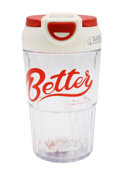 Two Way 480 ml Flip Cap Bettey Water Bottle