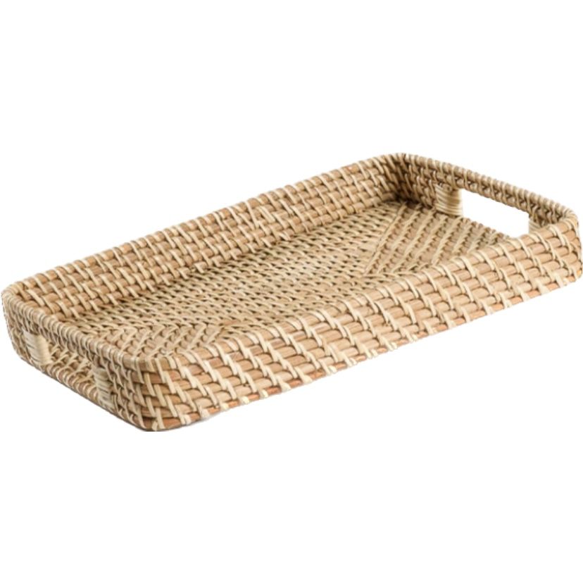 Ratten Woven Serving Tray with Handles Shop Today. Get it Tomorrow!