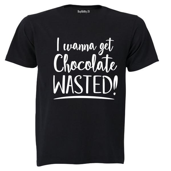 Chocolate Wasted - Easter - Adults - T-Shirt