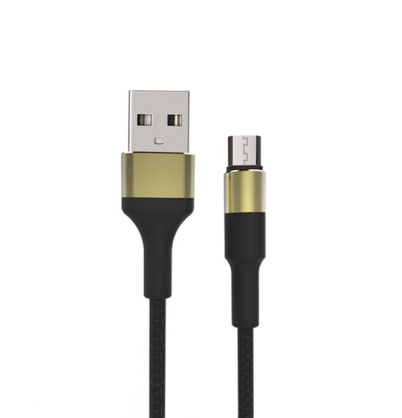 LPS Fast 2.4A Charging 2M Micro USB Charger Data Transmission Cable