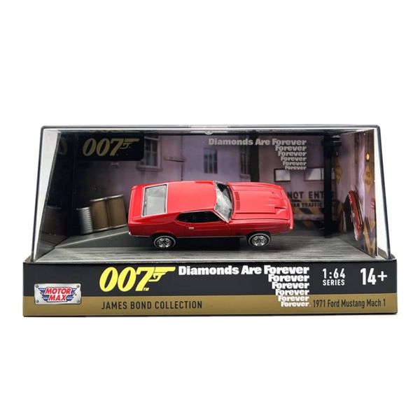 Motormax Scale 1:64 James Bond - 1971 Ford Mustang Mach I