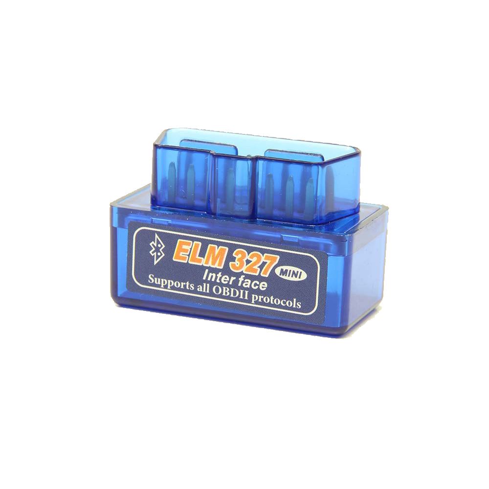 ELM 327 Mini Elm327 Scanner With Disc-blue