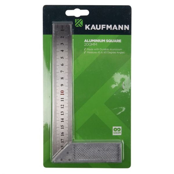 Kaufmann - Alum Square 200mm - 2 Pack