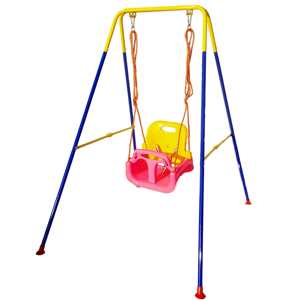 Children's Indoor &amp; Outdoor Swing (Pink)