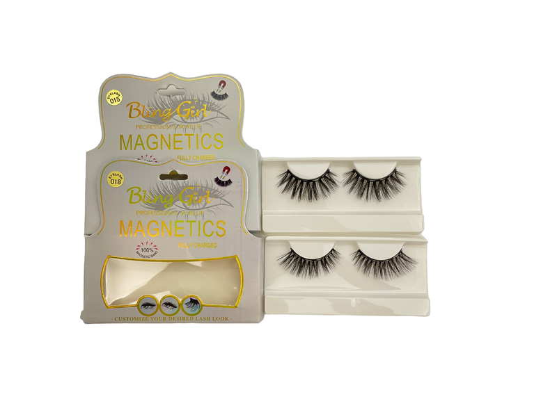 Magnetic Fully Charged Eyelashes 2 Pairs